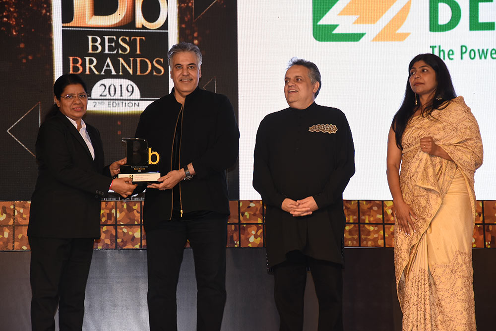 Bender Indien gewinnt den „The Economic Times Best Brands 2019” Award