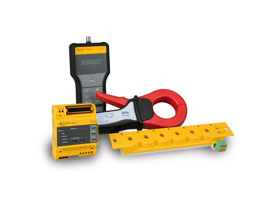 Insulation fault location during operation Bender